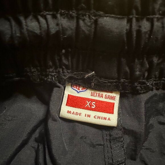 NFL San Francisco 49ers xs black windbreaker pants - Picture 6 of 11
